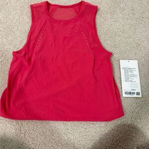 Women's Pink Sleeveless Top